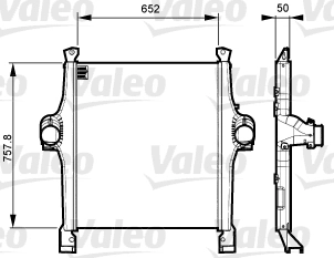 Refroidisseur d'air de suralimentation VALEO 818736