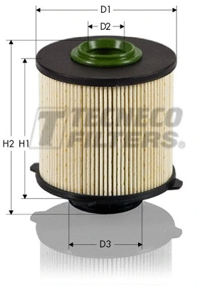 Filtre à carburant TECNECO FILTERS GS09001E