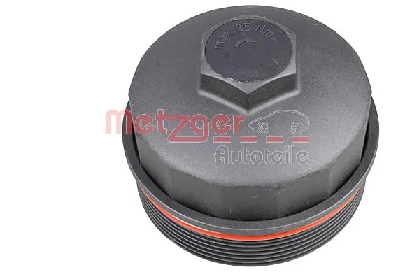 Couvercle, boîtier du filtre à huile METZGER 2370041