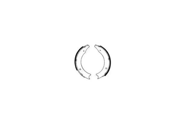 Jeu de mâchoires de frein E.T.F. 09-0115