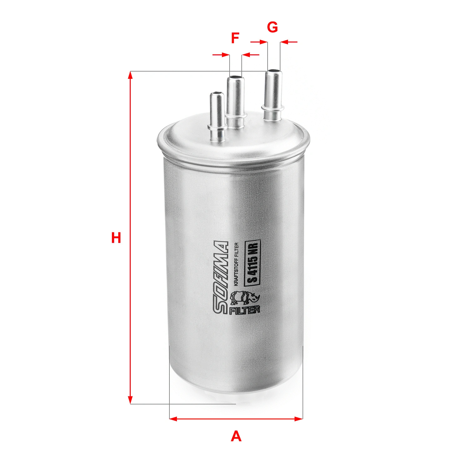 Filtre à carburant SOFIMA S 4115 NR