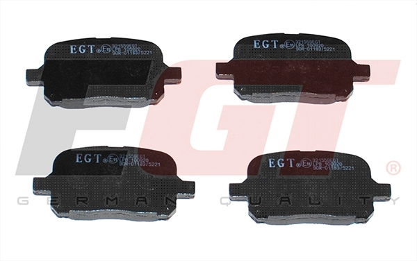 Kit de plaquettes de frein, frein à disque EGT 321559EGT