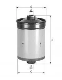 Filtre à carburant UNIFLUX FILTERS XB49