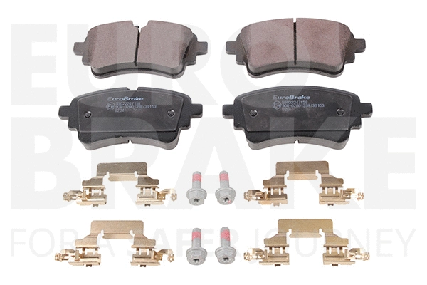 Kit de plaquettes de frein, frein à disque EUROBRAKE 55022247158