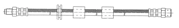 Flexible de frein CEF 511554