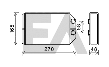Système de chauffage EACLIMA 45C02012