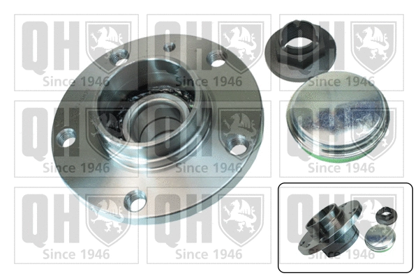 Kit de roulements de roue QUINTON HAZELL QWB1395