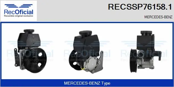 Pompe hydraulique, direction RECOFICIAL RECSSP76158.1