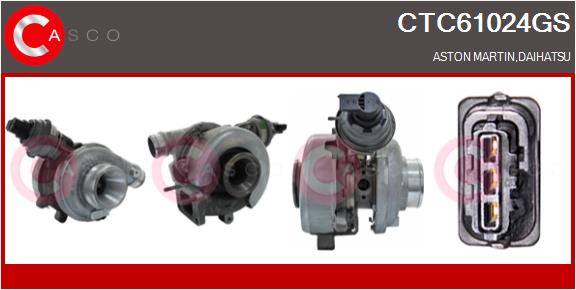 Turbocompresseur, suralimentation CASCO CTC61024GS