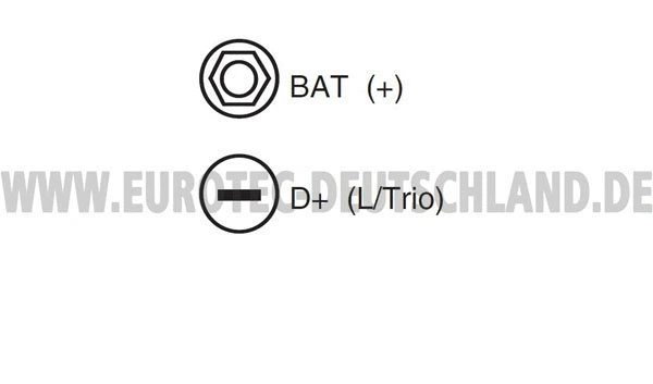 Alternateur EUROTEC 12030990