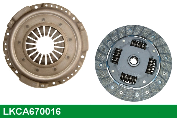Kit d'embrayage LUCAS LKCA670016
