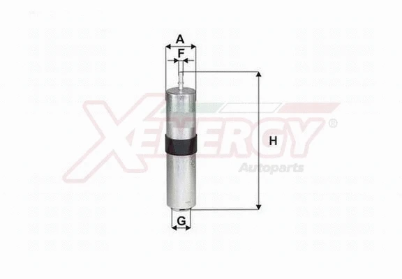 Filtre à carburant AP XENERGY X1599766
