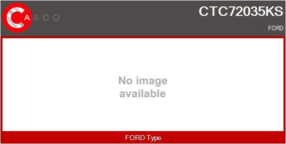 Turbocompresseur, suralimentation CASCO CTC72035KS