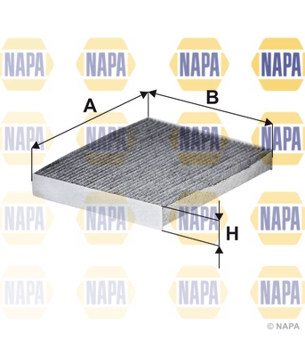 Filtre, air de l'habitacle NAPA NFC4304