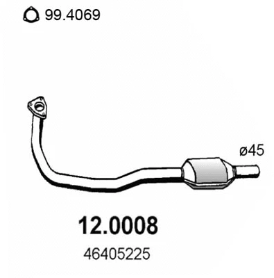 Catalyseur ASSO 12.0008