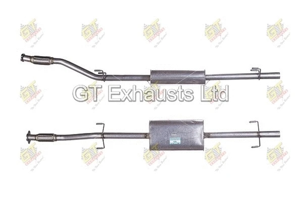 Silencieux central GT Exhausts GMZ348