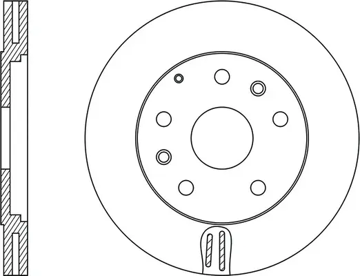 Disque de frein FIT FR0183V