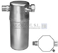 Filtre déshydratant, climatisation BUGOBROT 20-VO86001