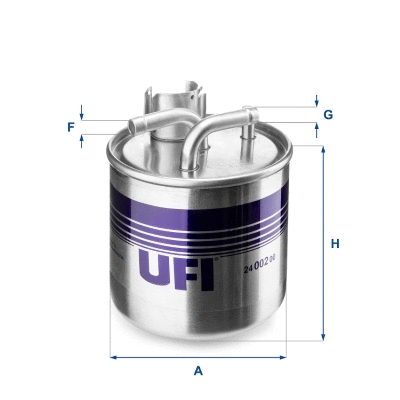 Filtre à carburant UFI 24.002.00