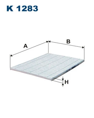 Filtre, air de l'habitacle FILTRON K 1283
