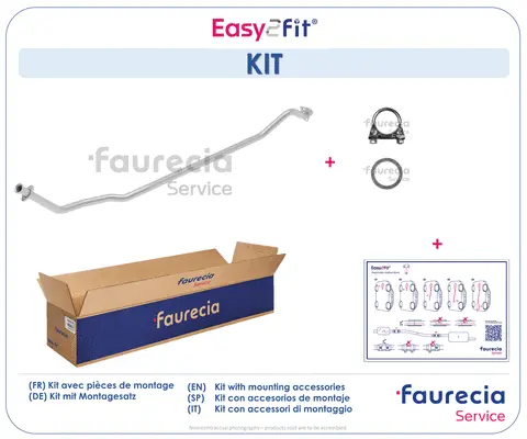 Tuyau d'échappement Faurecia FS45038