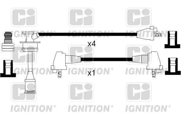 Kit de câbles d'allumage QUINTON HAZELL XC864