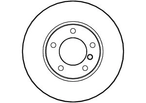 Disque de frein ABTEX BD613V