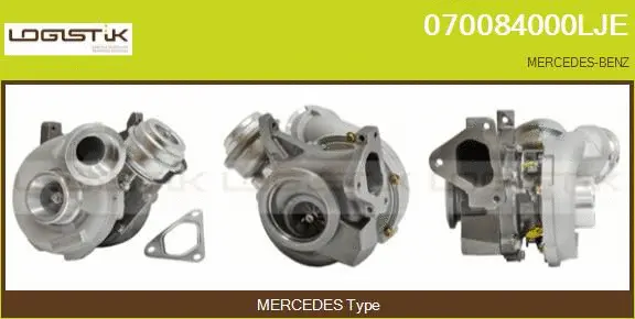 Turbocompresseur, suralimentation LGK 070084000LJE