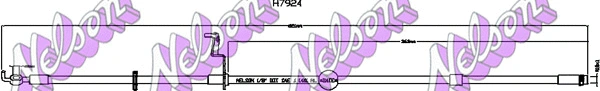 Flexible de frein KAWE H7924