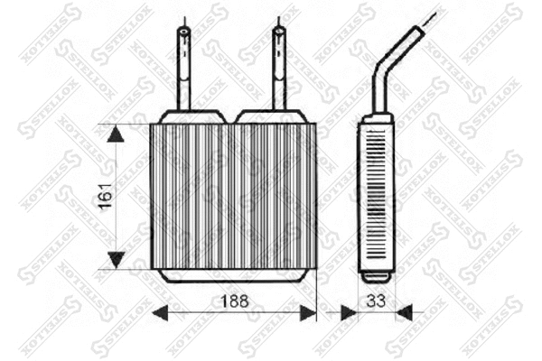 Système de chauffage STELLOX 10-35045-SX
