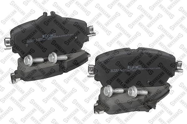 Kit de plaquettes de frein, frein à disque STELLOX 000 707B-SX