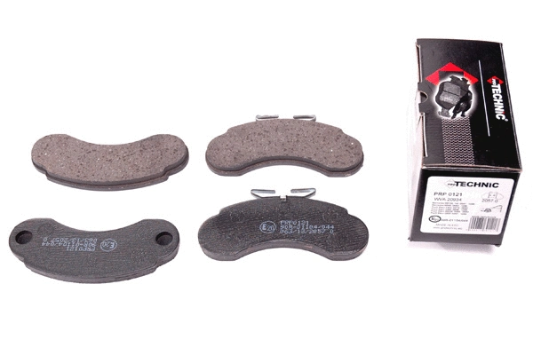 Kit de plaquettes de frein, frein à disque PROTECHNIC PRP0121