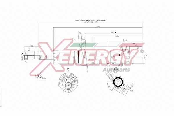 Amortisseur AP XENERGY X8004333