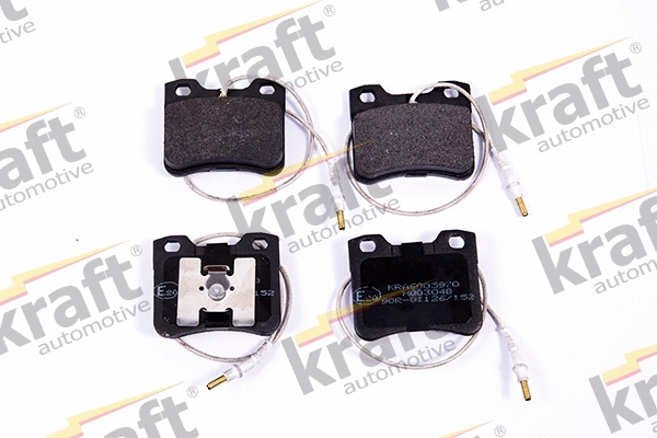 Kit de plaquettes de frein, frein à disque KRAFT AUTOMOTIVE 6005970
