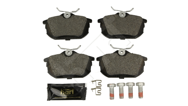 Kit de plaquettes de frein, frein à disque HART 249 172