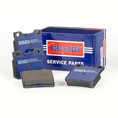 Kit de plaquettes de frein, frein à disque BORG & BECK BBP1537