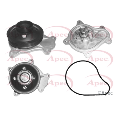 Pompe à eau, refroidissement du moteur APEC AWP1534