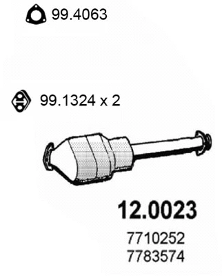 Catalyseur ASSO 12.0023