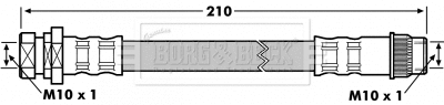 Flexible de frein BORG & BECK BBH7173