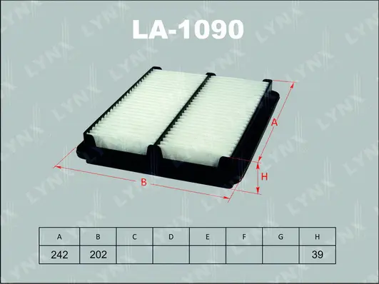 Filtre à air LYNXAUTO LA-1090