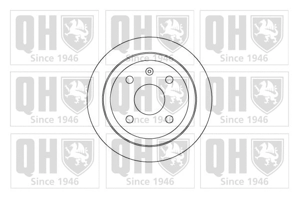 Disque de frein QUINTON HAZELL BDC5008