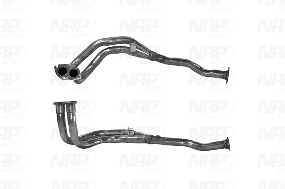 Tuyau d'échappement NAP carPARTS CAF10153