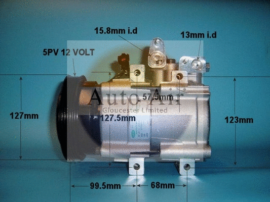 Compresseur, climatisation AUTO AIR GLOUCESTER 14-9760
