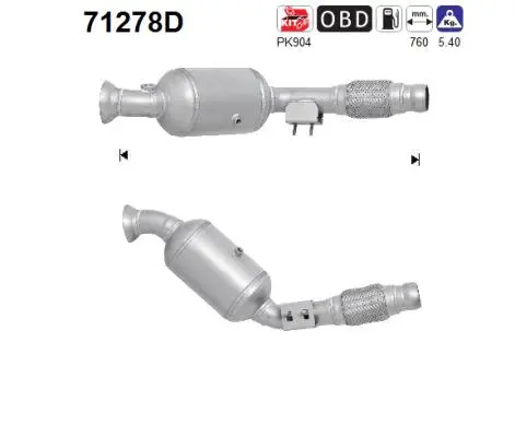 Catalyseur AS 71278D