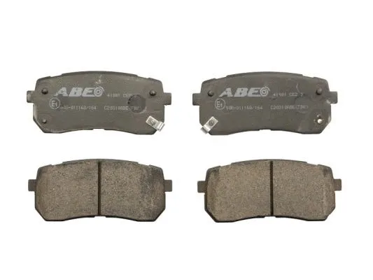 Kit de plaquettes de frein, frein à disque ABE C20310ABE