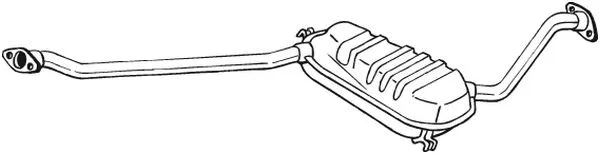 Silencieux central BOSAL 284-837