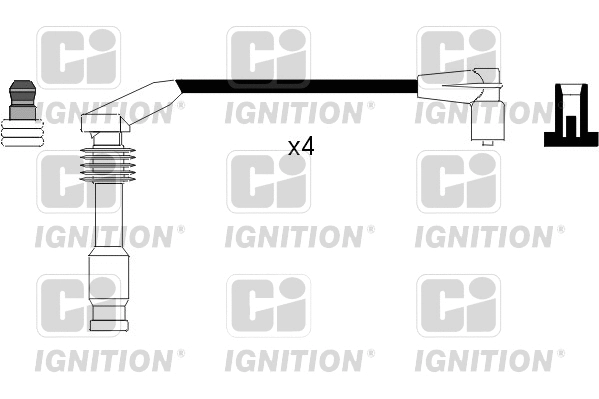 Kit de câbles d'allumage QUINTON HAZELL XC647