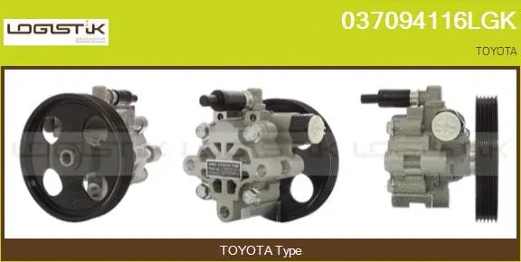 Pompe hydraulique, direction LGK 037094116LGK