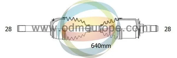 Arbre de transmission 4X4 ESTANFI EST-18-081770
