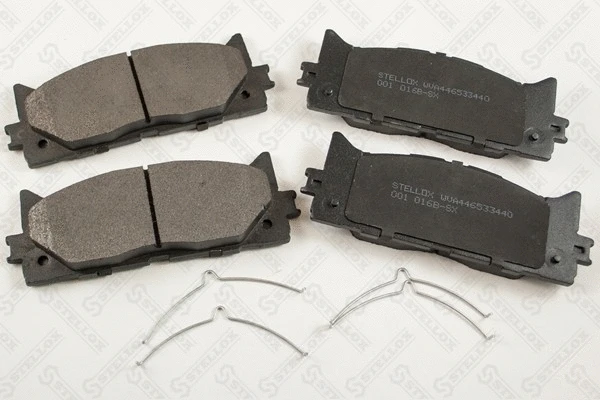 Kit de plaquettes de frein, frein à disque STELLOX 001 016B-SX